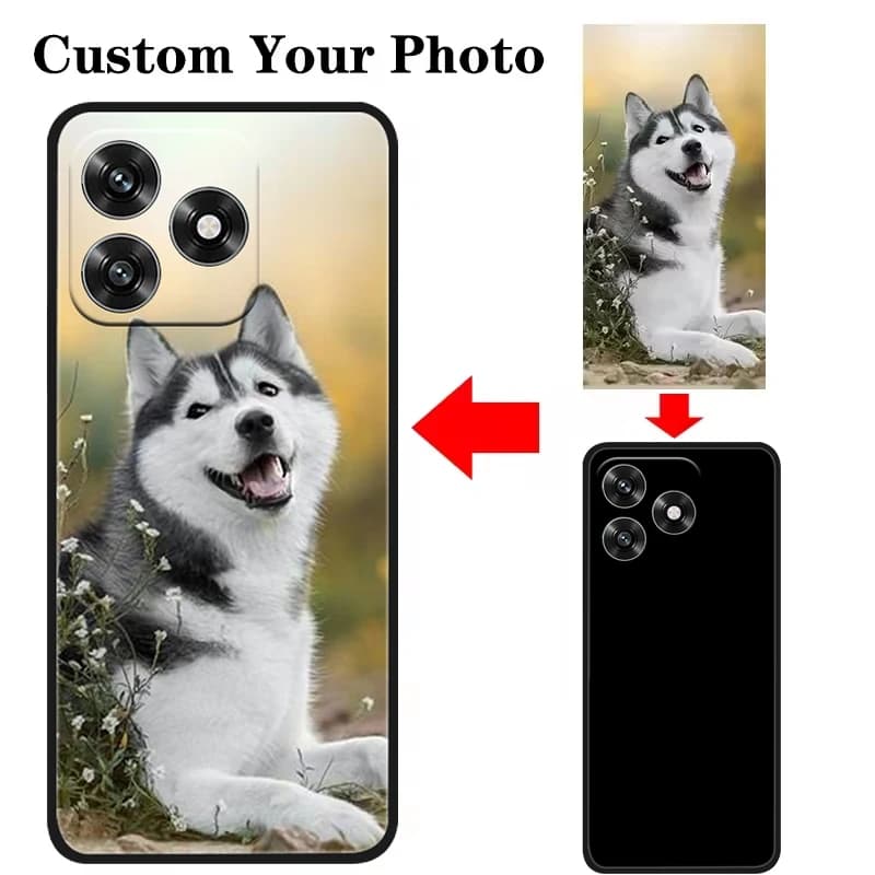 Cover personalizzata per Huawei Honor X8d 500 smart 400 600 Lite Win RT 500 Pro, custodia fai da te con immagine personalizzabile honor400 Lite