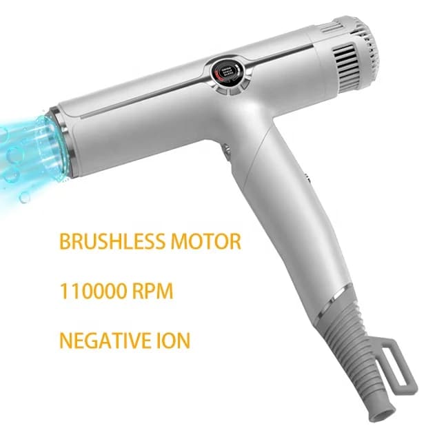 Foldable Infrared Ac Motor Hair Dryers Portable One Step Hair Dryer Professional Salon High Speed Ionic Leafless Bldc Hair Dryer
