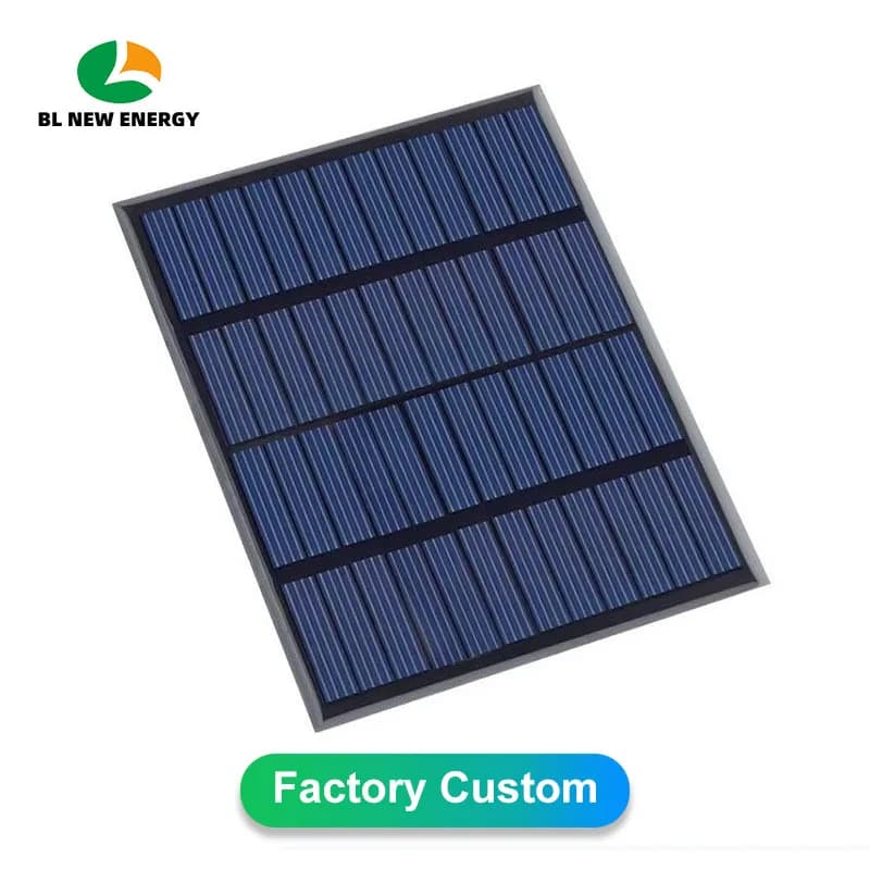 5 Pz Mini 1.5 W 12 V Pannello Solare Celle Solari Epossidiche per Localizzatore GPS Dispositivi IoT Lampioni Giocattoli Fatti Piccolo Sistema Solare 115*85 MM