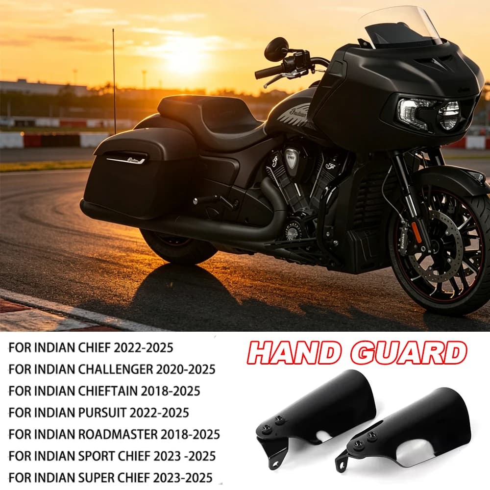 Accessori Moto Challenger 2025 per Indian Chief Challenger Chieftain 2025 Paramani Antivento Rinforzati