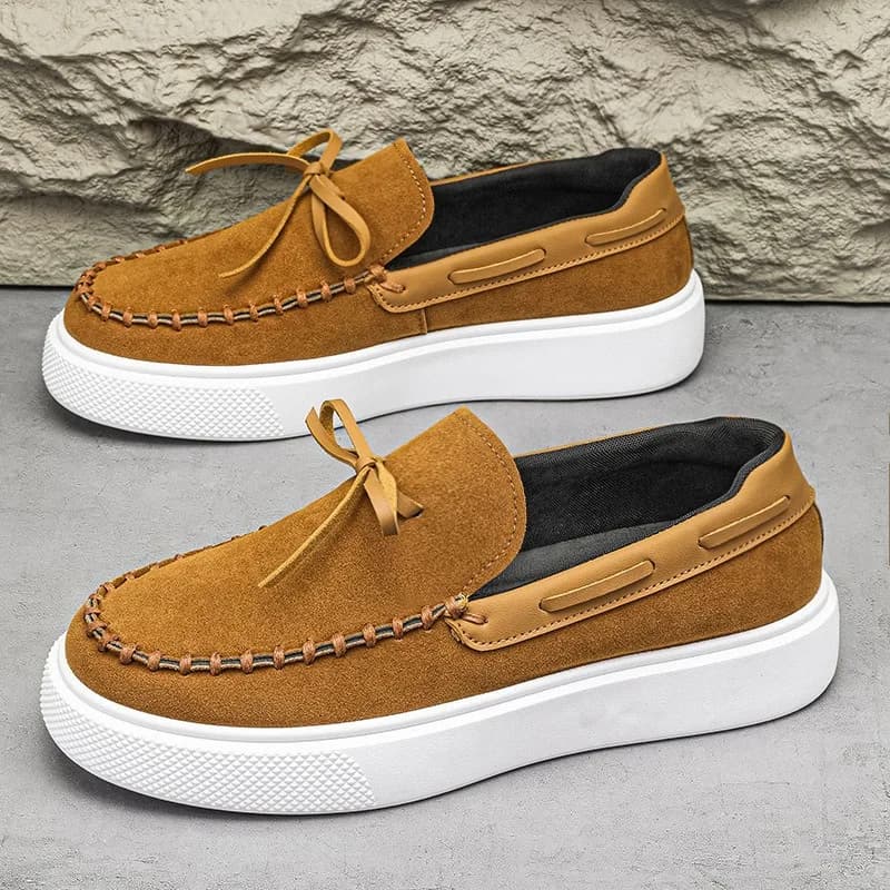 suede loafers for man slip on shoes comfort casual man shoes loafers men's sneakers and casual shoes mocassin homme en cuir
