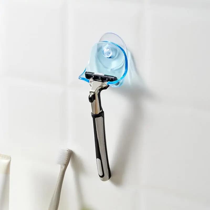 Porta rasoio a ventosa Porta rasoio a ventosa Porta rasoio per doccia Porta rasoio per bagno e cucina Ganci per doccia