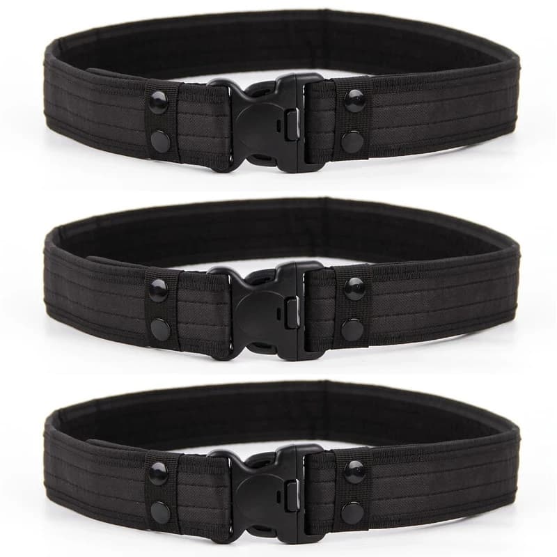 Army Style Combat Belts Quick Release Tactical Belt Fashion Men Military Canvas Waistband Outdoor Hunting Hiking Tools 8 Colors