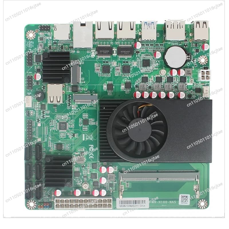 Scheda Madre Industriale N150/N100 per Controllo NAS, ITX3, Rete 2.5G/10G, Server di Archiviazione, Scheda di Controllo Principale