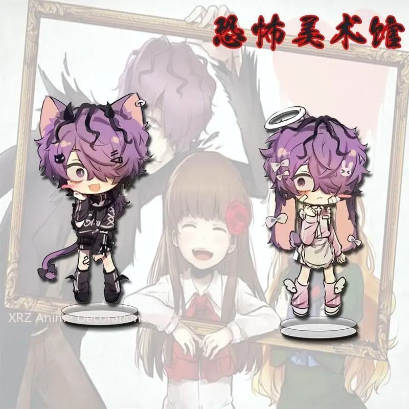 2026 Nuova versione Q Anime Ib Eevee Garry Mary Figura acrilica Modello di supporto Decorazione da scrivania Collezione di fan Puntelli fai da te Regalo di Natale