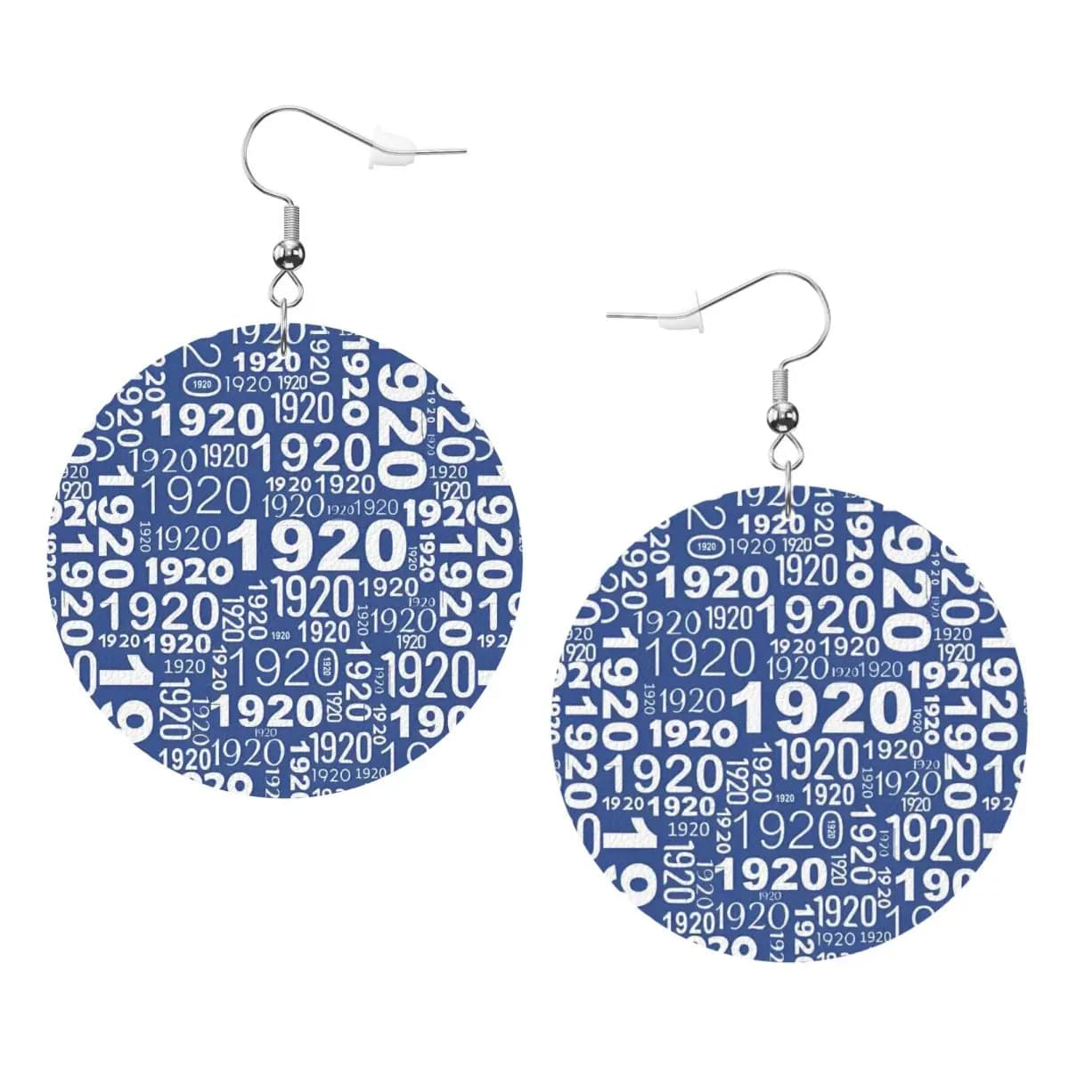 Orecchini pendenti a goccia personalizzati Zeta Phi Beta ZOB Orecchini a goccia in pelle PVC per regali Gioielli delicati