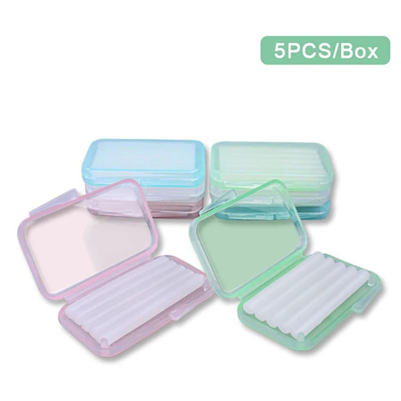 5 pcs / dental orthodontic can Ortho Wax Mint Mix Perfume for braces stirrups teeth whitening gums tools for oral hygiene