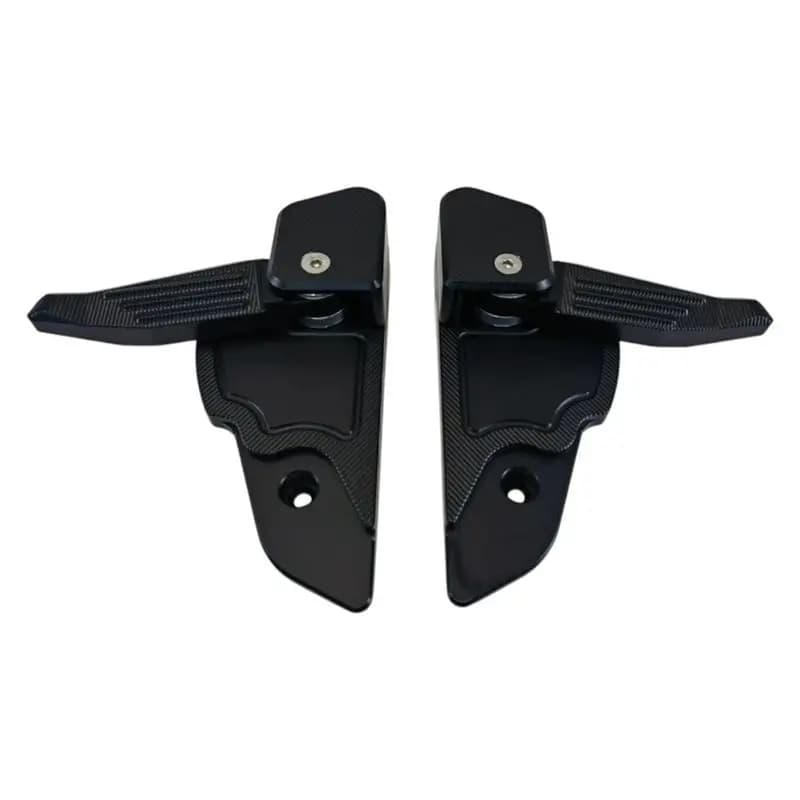 Pedane Poggiapiedi Posteriori Semplici per Passeggero Moto Vespa Primavera Sprint 125 150 2017-2023 Accessori