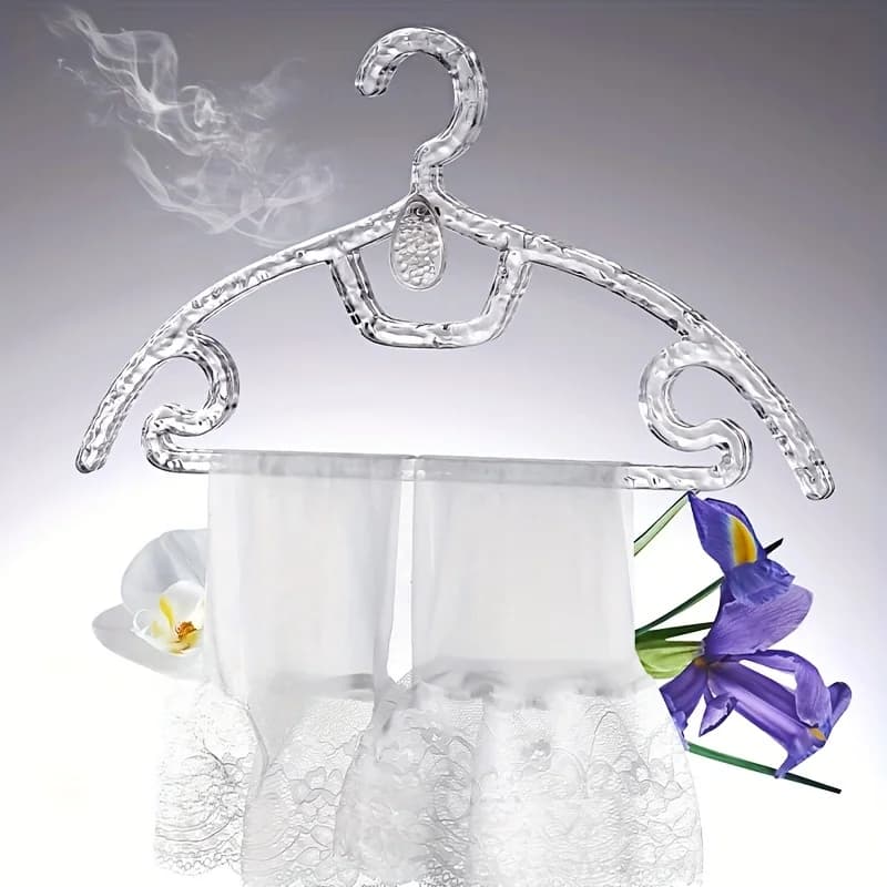 Hot Sales Aromatherapy Clothes Hanger Traceless Home Light Luxury Plus Thick Water Ripple Clothes Hanger Support