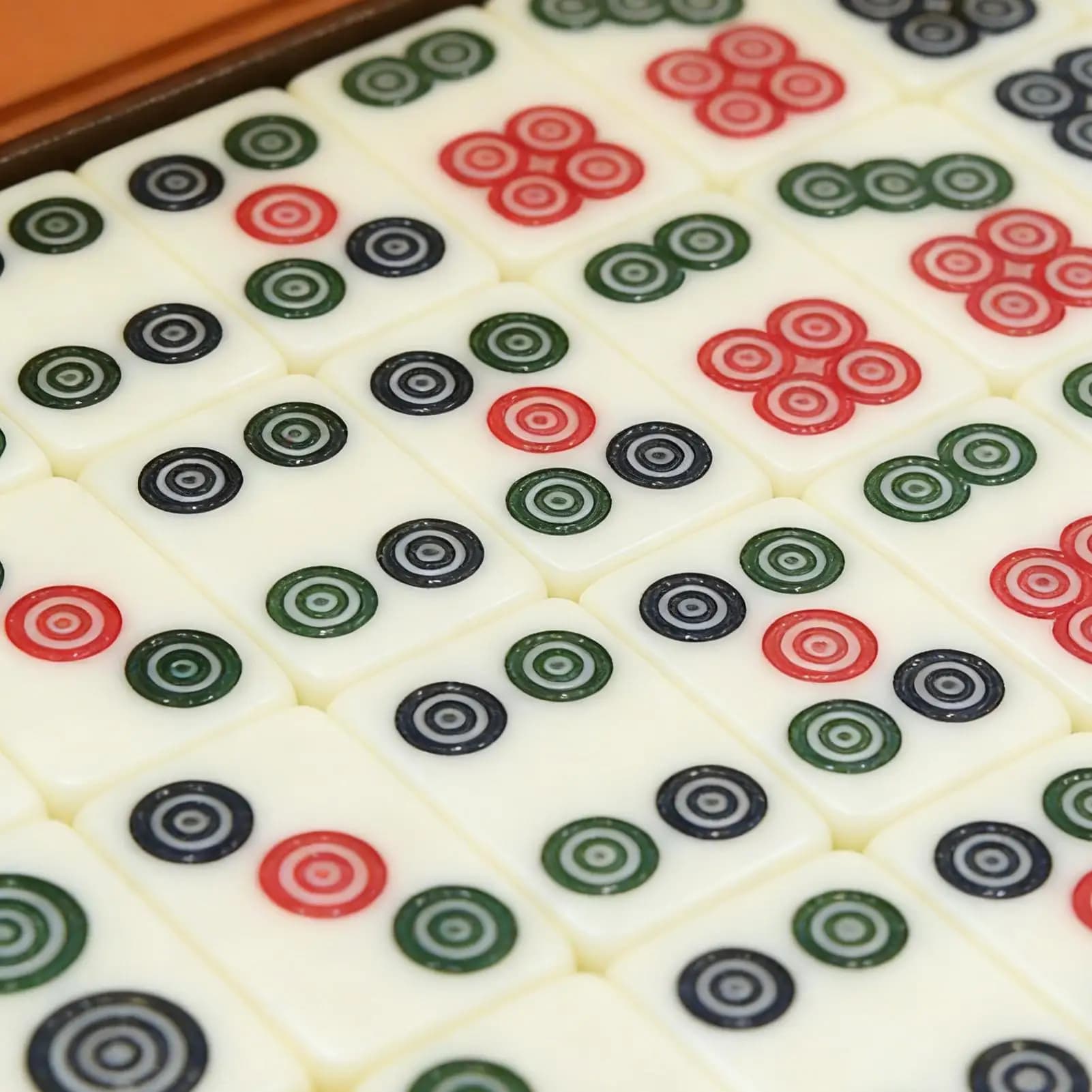 Set di Mahjong Cinese Portatile, Giochi da Tavolo, Set di Tessere Mahjong Classiche per Interni, Esterni, Casa, Appartamento, Dormitorio, Viaggi