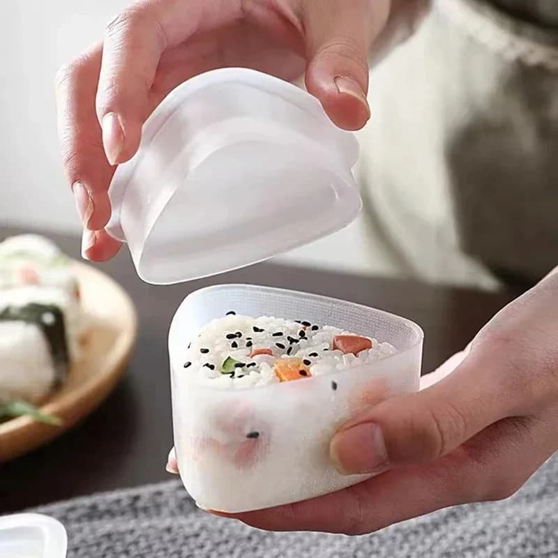 Set di stampi per sushi con palline di riso, strumenti per sushi, per fianchi fai da te per bambini, utensili e gadget da cucina