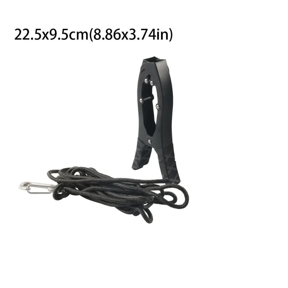 Paddle Boards Paracord Canoa Grip Acciaio zincato Kayak portatili Grip Corda Facile montaggio Spazzola Gripper Pesca