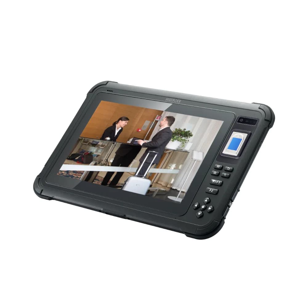 For B102 Android 10.1 Inch MTK Octa Core Biometric Fingerprint Tablet Camera WiFi 4G Time Attendance System SDK Rugged