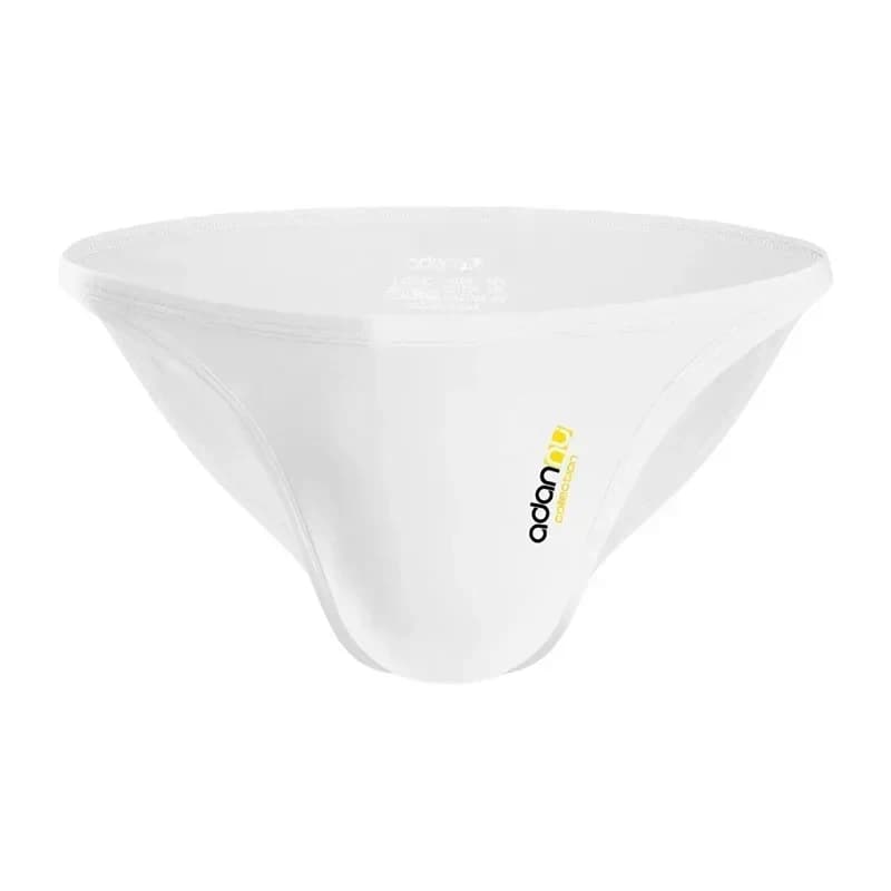 Intimo da uomo, bikini sexy a vita bassa, in modal, traspirante ed eccitante, triangolo piccolo, confezione singola, AD314