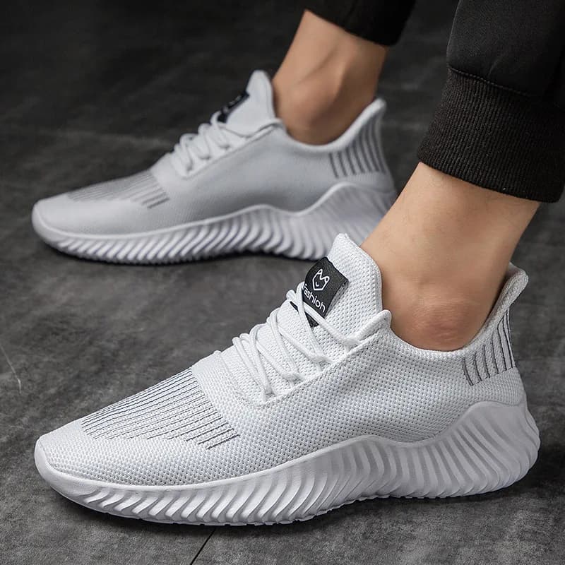 Men's Tenis Hombre White Walking Running Casual Sneakers For Men Plus Size 49 Mens Shoes Masculino Zapatillas De Deporte