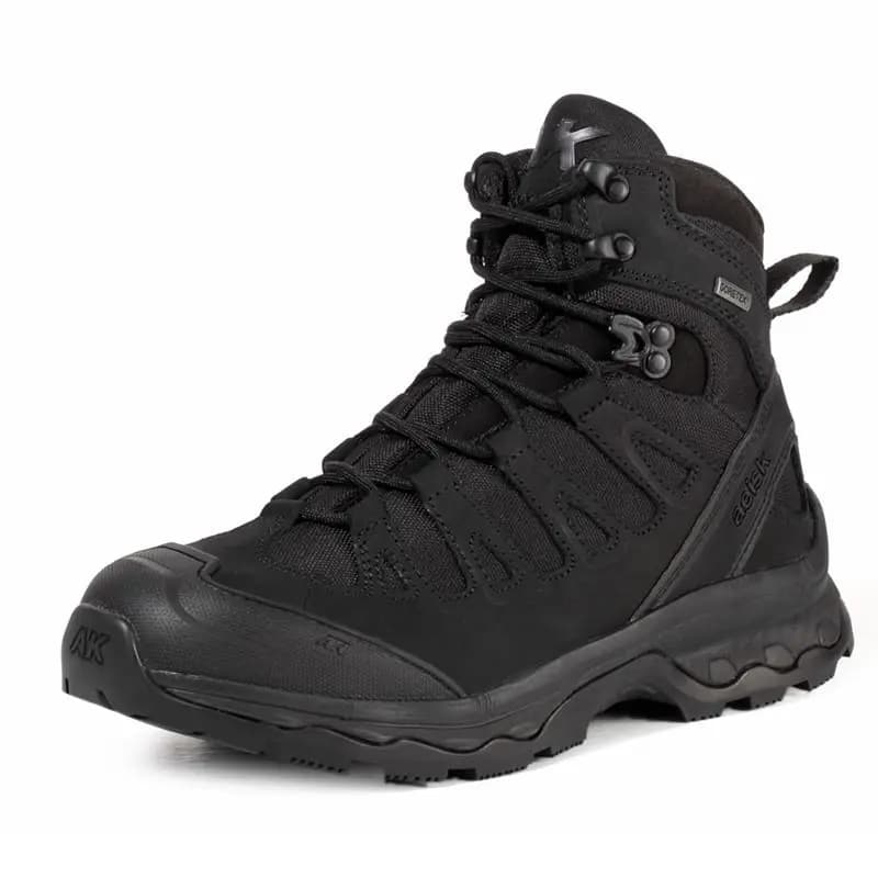 Scarpe da trekking in pelle bovina Stivali da caccia impermeabili da uomo Stivali da combattimento tattici nel deserto trekking Scarpe da ginnastica antiscivolo da montagna alla caviglia