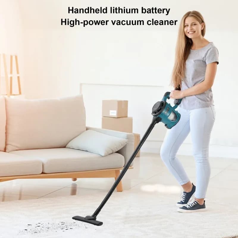 Aspirapolvere senza spazzole senza fili 85000Pa Aspirapolvere portatile con aspirazione potente per casa, auto, senza batteria