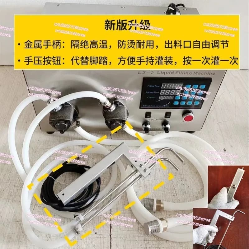 Industrial Automatic LZ-2 Single Head Butter Lamp Scented Candle Wax Filling Machine