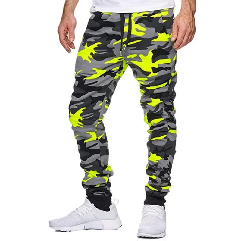 Nuovi Pantaloni Sportivi 2024 con Laccetto, Stile Camouflage, Jogger Baggy Harem, Taglie Grandi M-3XL per Uomo e Donna