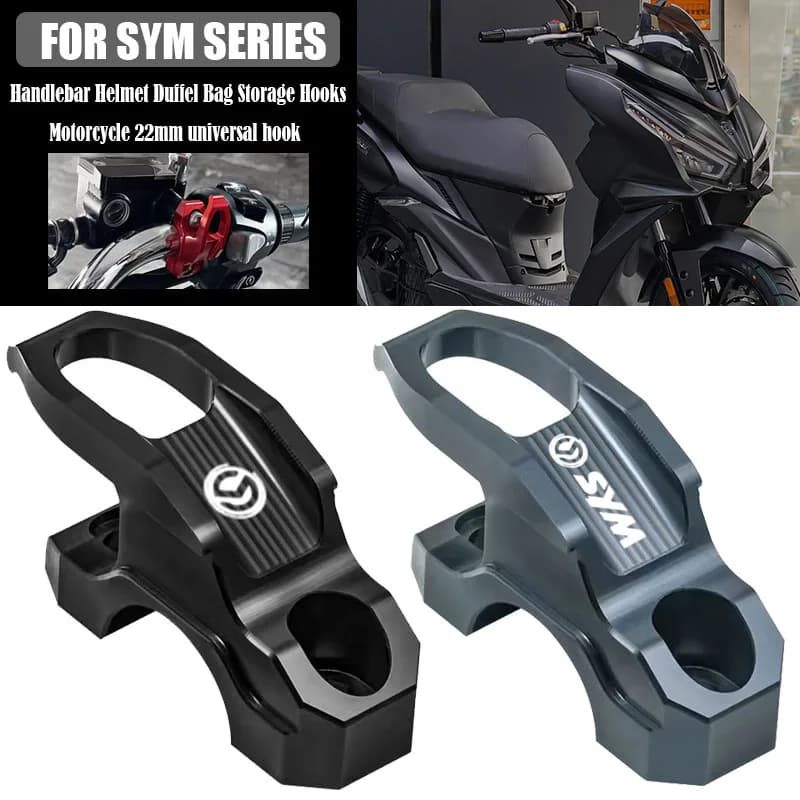 Per SYM JETX CROX ADX sym Gancio Gancio Modificato Pompa Freno Borsa Casco Supporto Morsetto Staffa Accessori Moto