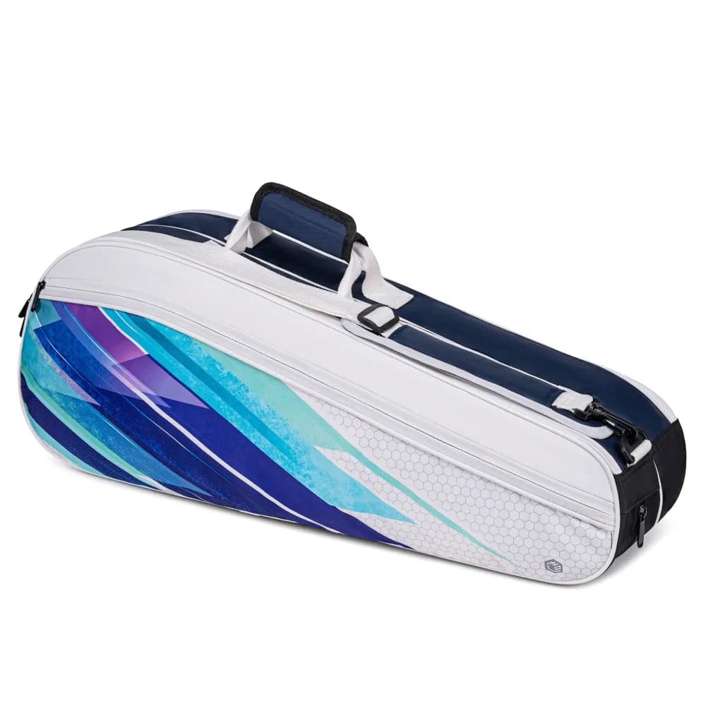 Borsa da Tennis e Badminton per Donne e Uomini, Borsa per Racchette con Scomparto per Scarpe, Borsa da Palestra Resistente all'Acqua, per Allenamento in Campo