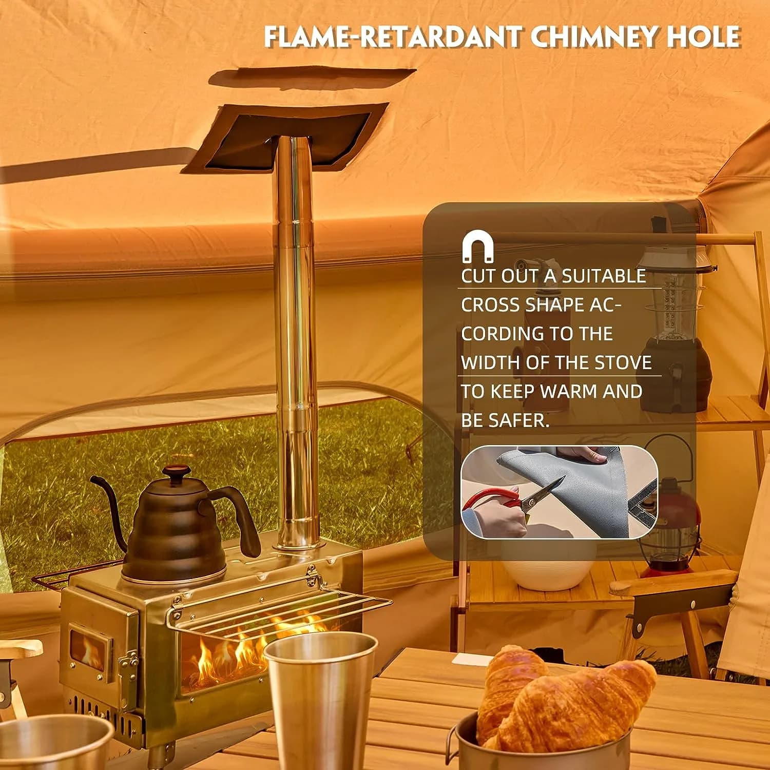 Tenda Gonfiabile di Lusso per Campeggio Familiare all'Aperto