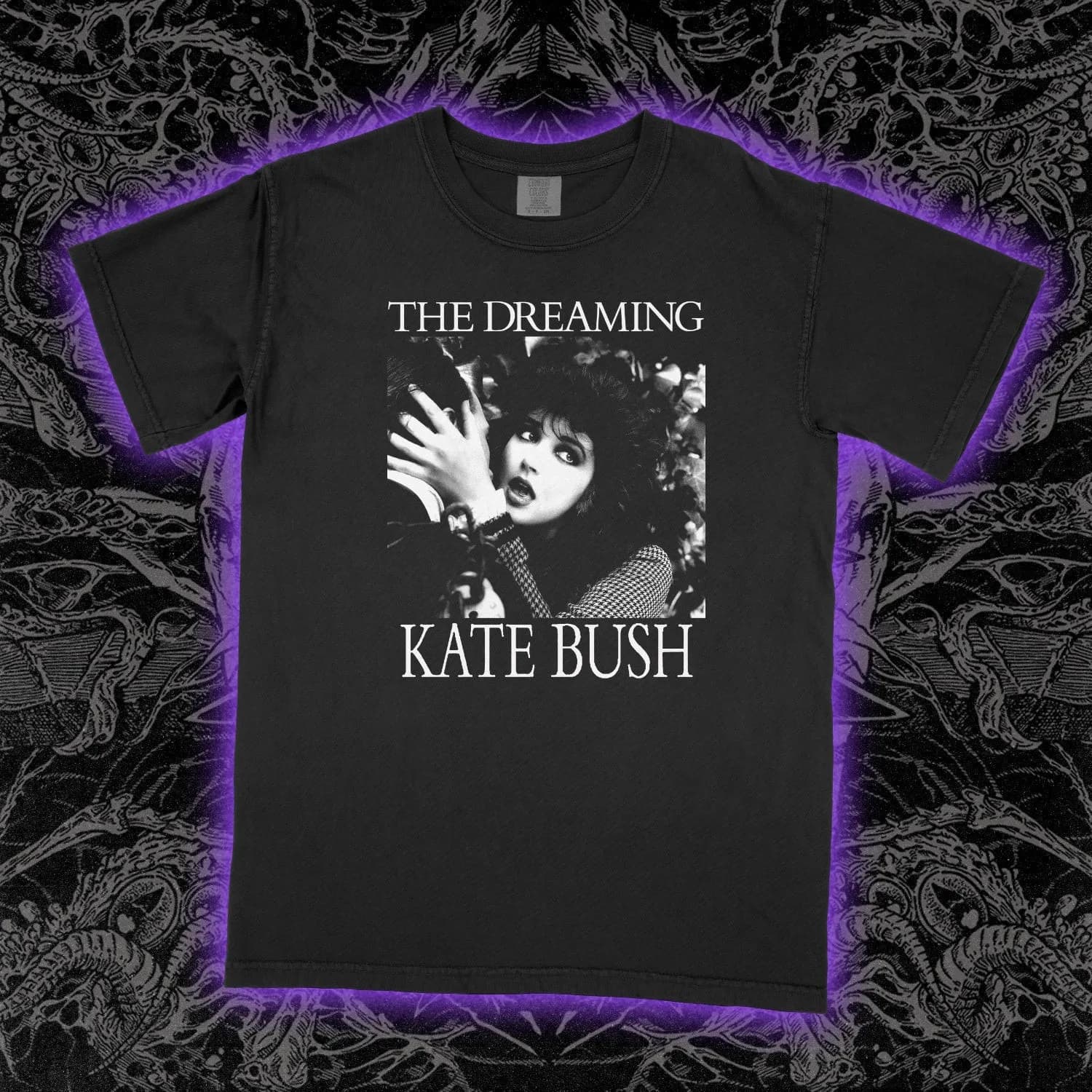 T-shirt Kate Bush The Dreaming, maglietta grafica vintage con album di musica rock, unisex, morbida