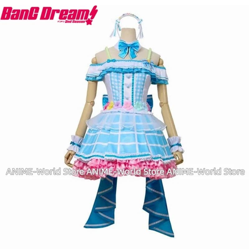 BanG Dream Pastel*Palettes Dream Illuminate Hikawa Hina Cosplay Costume