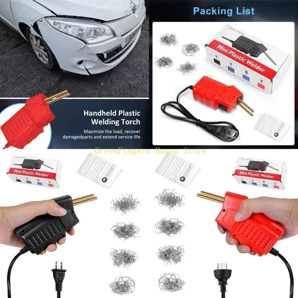 F68D Cucitrici a caldo Saldatrici in plastica Macchina Saldatore 50W riparazione paraurti auto