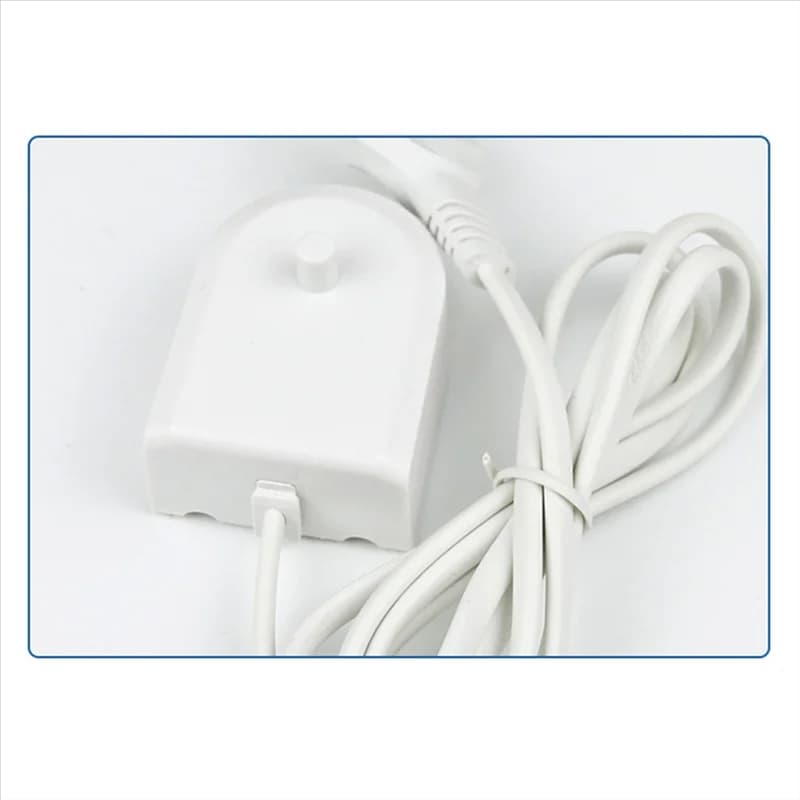 ABUD-2X Caricatore di ricambio per spazzolino Kit di ricarica spina europea Base supporto bianco impermeabile Hx6100 HX6721/3296/3216