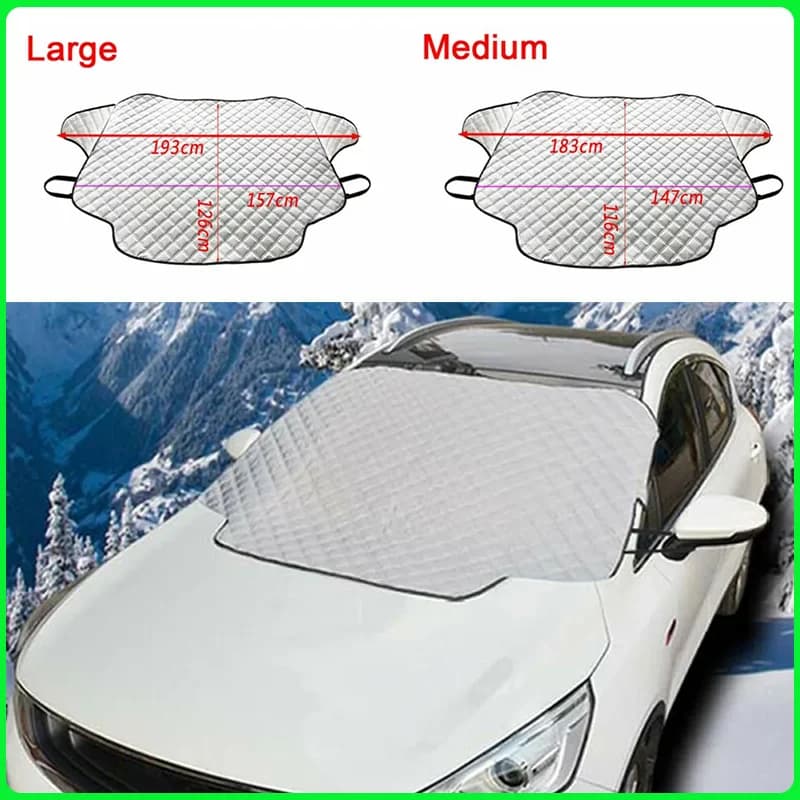 1 pz Auto Parabrezza Anteriore Coperture Parabrezza Tende Da Sole Inverno Auto-mobile Anti-Neve Gelo Scudo Coperture di Protezione Della Polvere