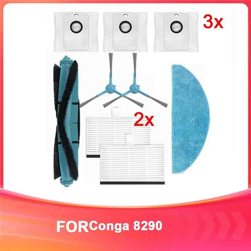 AT63-Suitable For Conga 8290 Robot Vacuum Cleaner Accessories And Consumables Consumables For Vacuum Cleaner.