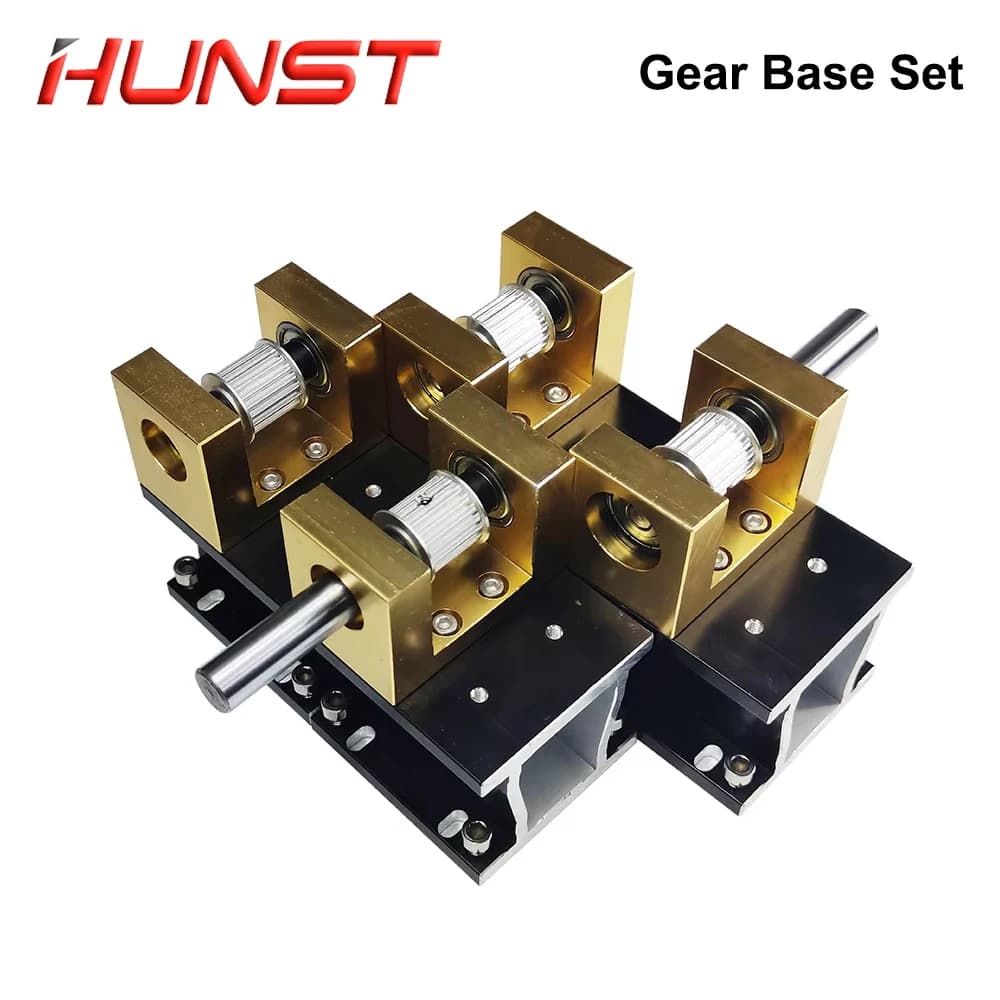 Set base ingranaggi per parti di macchine HUNST per macchina per incisione e taglio laser Co2