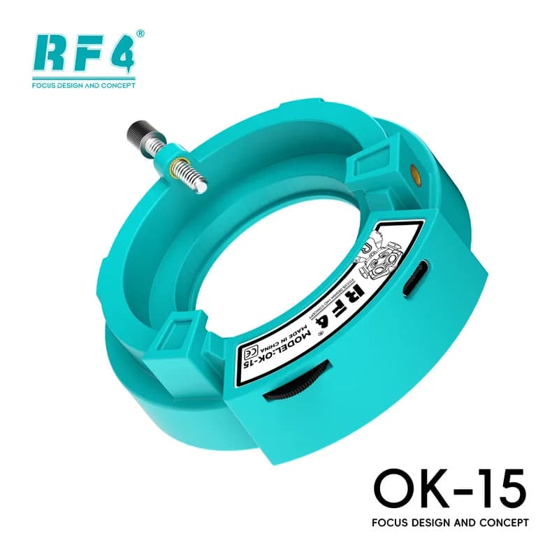 Lampada per Microscopio RF4 OK-15 5800K Temperatura Colore Luce Naturale con Perle Luminose Divise e Compensazione Intelligente della Luce a Zone