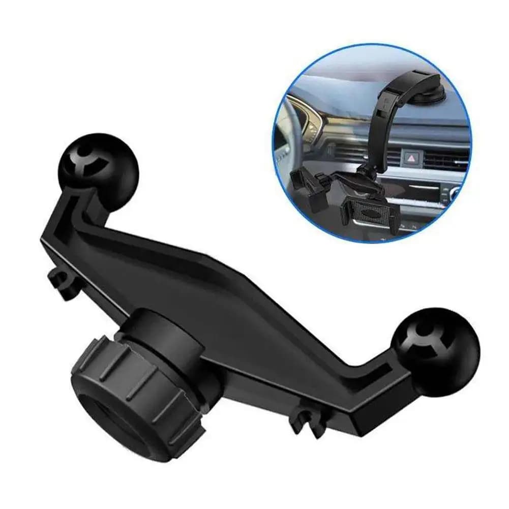 Universal Adapter for Auto Support with 17mm Ball Head / Support Phone 360° ° Car dashboard telephone support with suction cup, navigation accessories