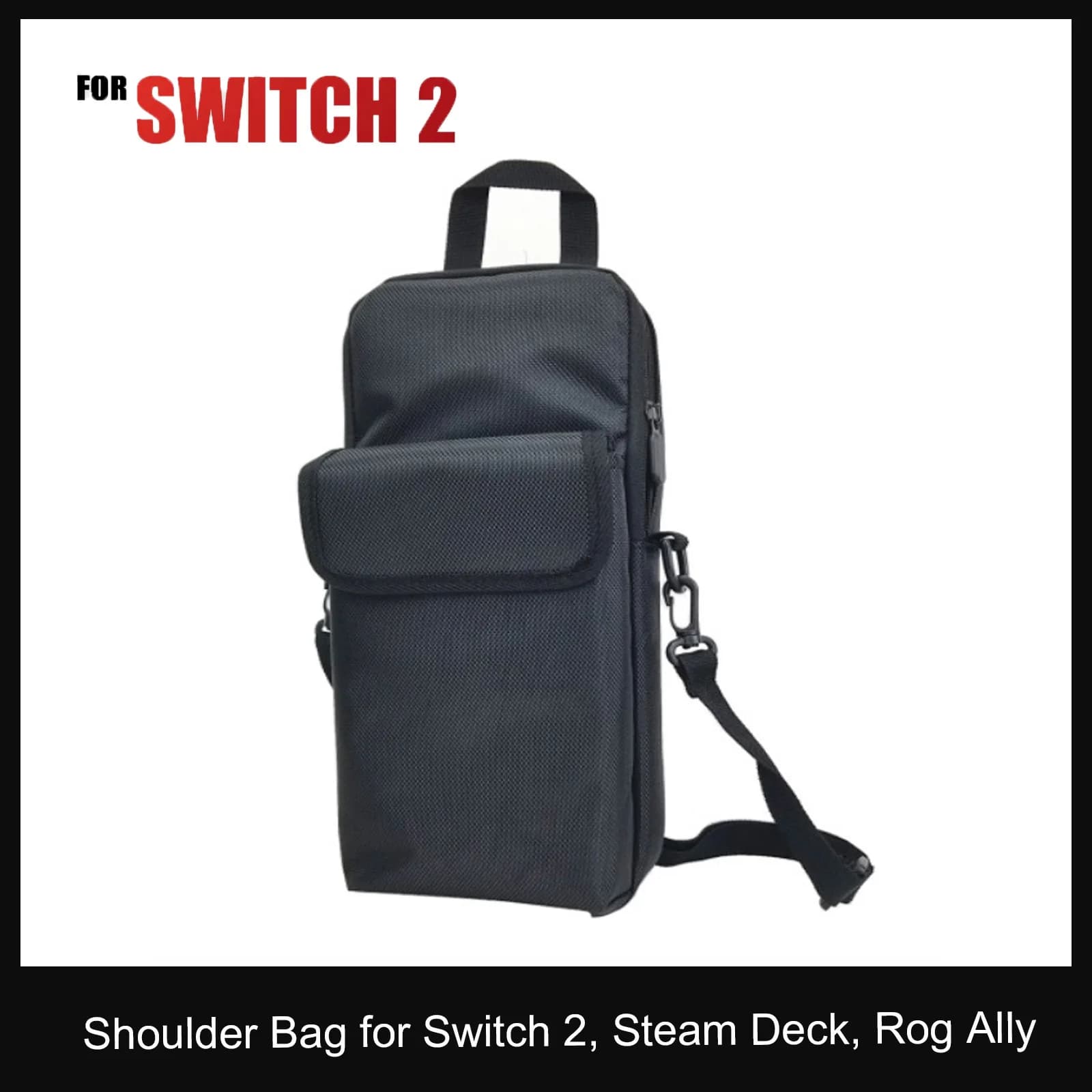 Borsa a Tracolla TOLEX, Custodia Portatile Anti-Graffio per Steam Deck, Switch 1/2, Accessori per Console di Gioco Rog Ally
