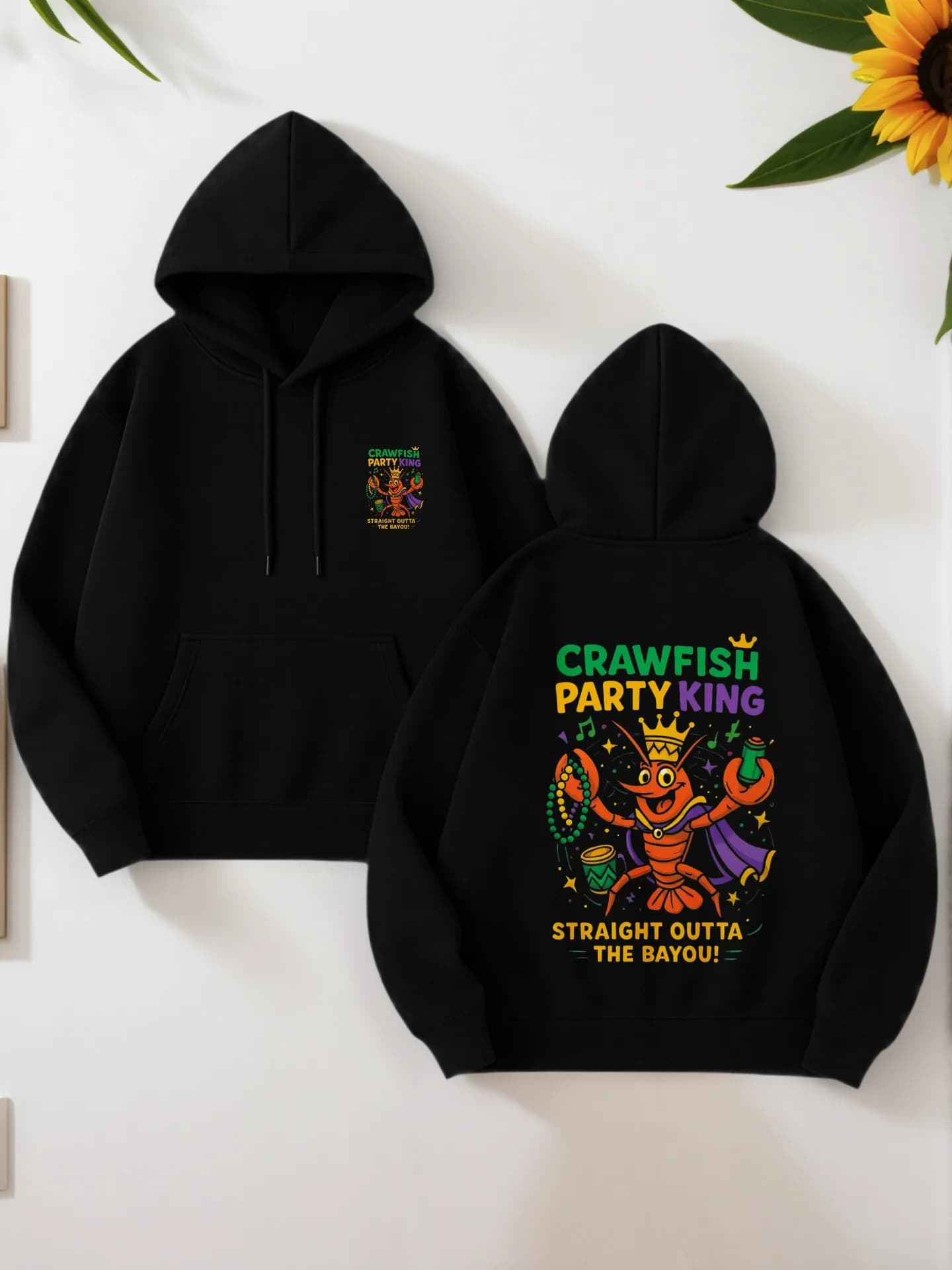 Felpa con cappuccio grafica da uomo, stile hip hop, misto cotone, stampa grafica, per giovani uomini, da indossare tutti i giorni