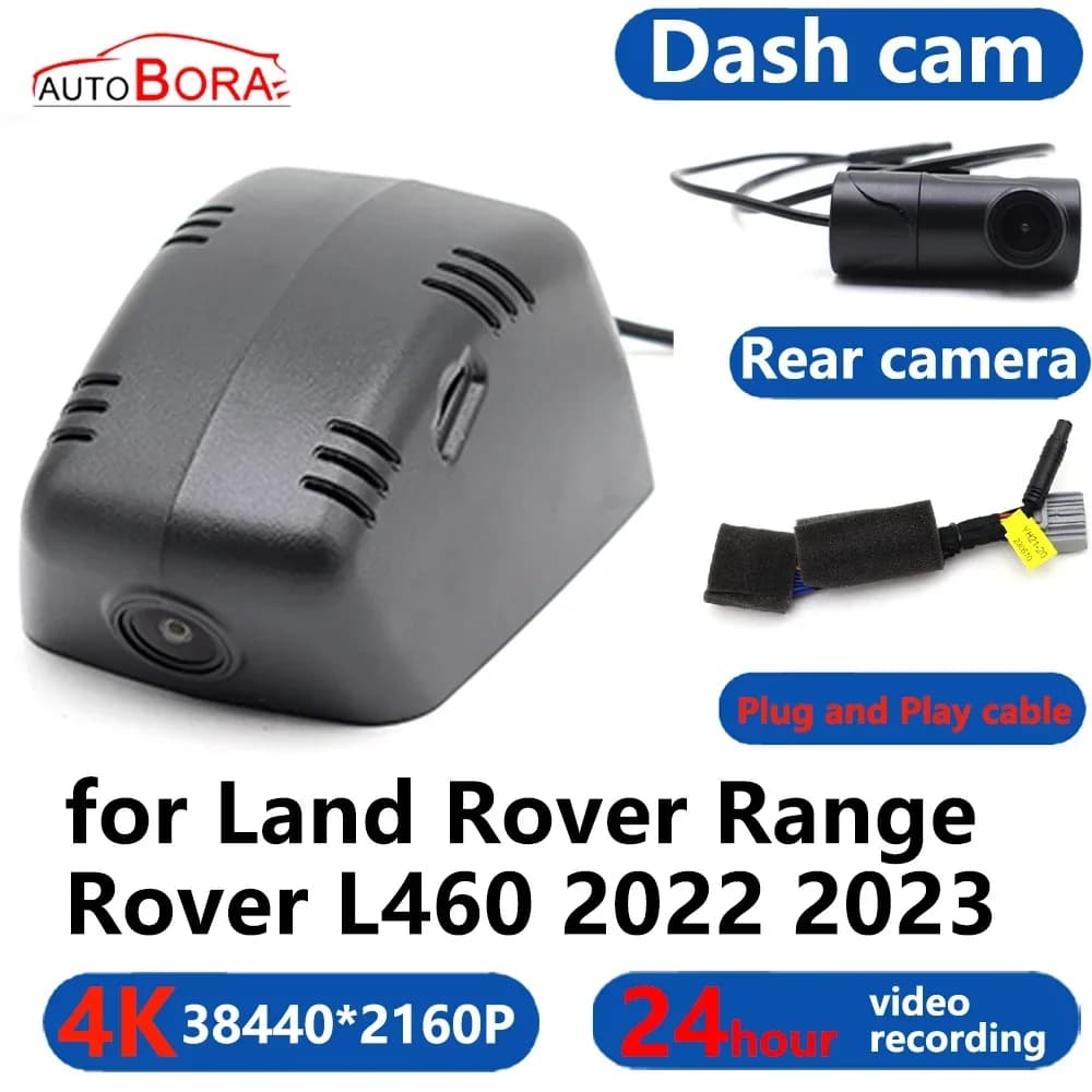 AutoBora for Land Rover Range Rover L460 2022 2023 Wifi 4K 3840*2160 Auto OEM Car Camera Dash Cam Camera 24H Video Monitor Spina