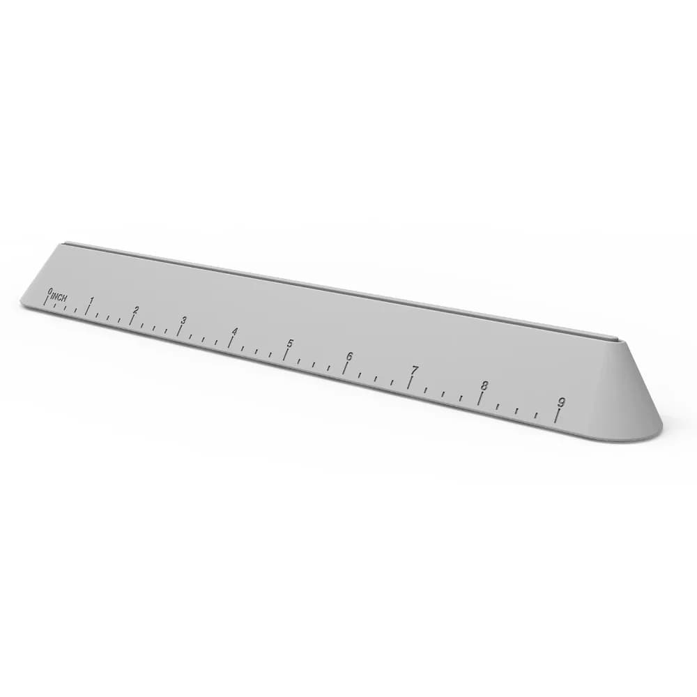 3 in 1 Silicone Laptop Stand with Pen Slot Solid Color Keyboard Riser Oval Base Adjustable Tablet Stand for Typing/Reading