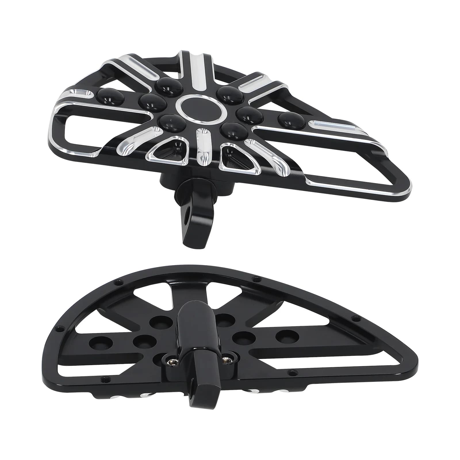 Pedane Regolabili Larghe per Harley Road Glide Serie FLTR/FLTRX/Ultra