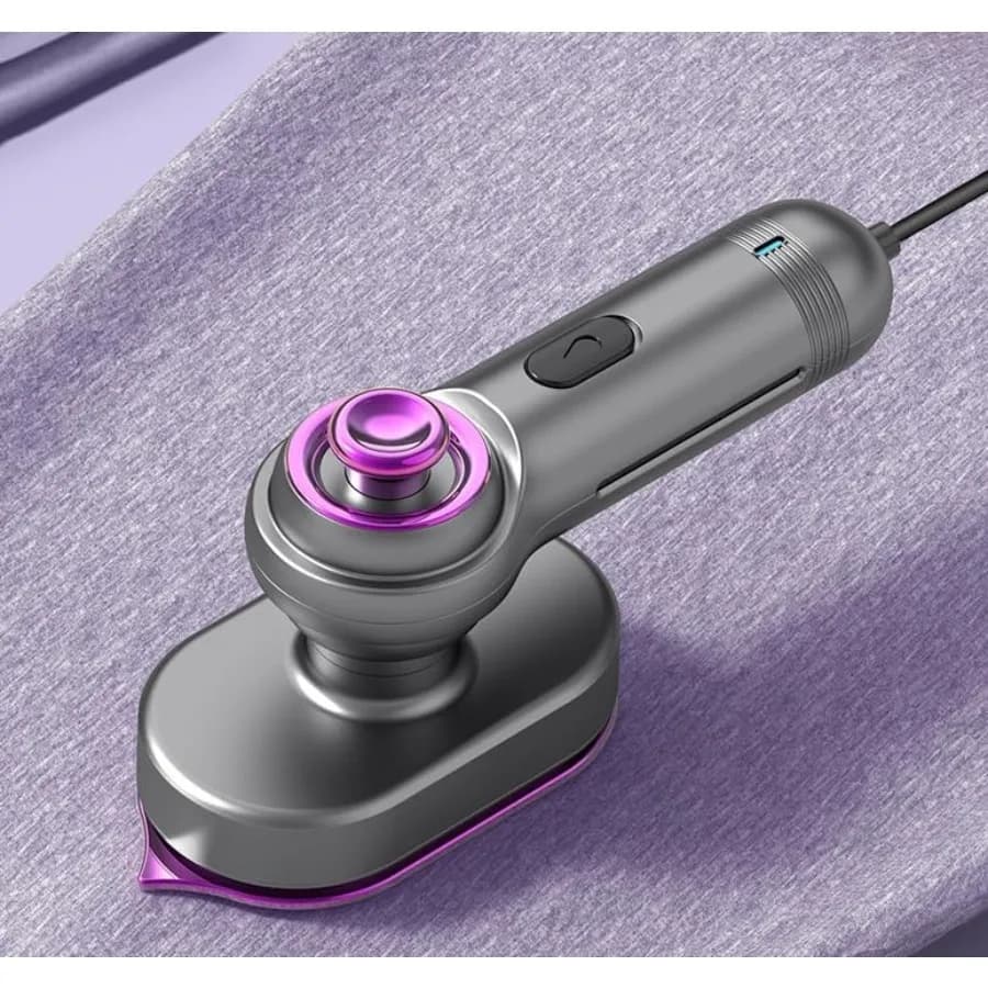 Vaporizzatore da Viaggio per Vestiti, Stiratore Portatile per Indumenti Grigio Rosa