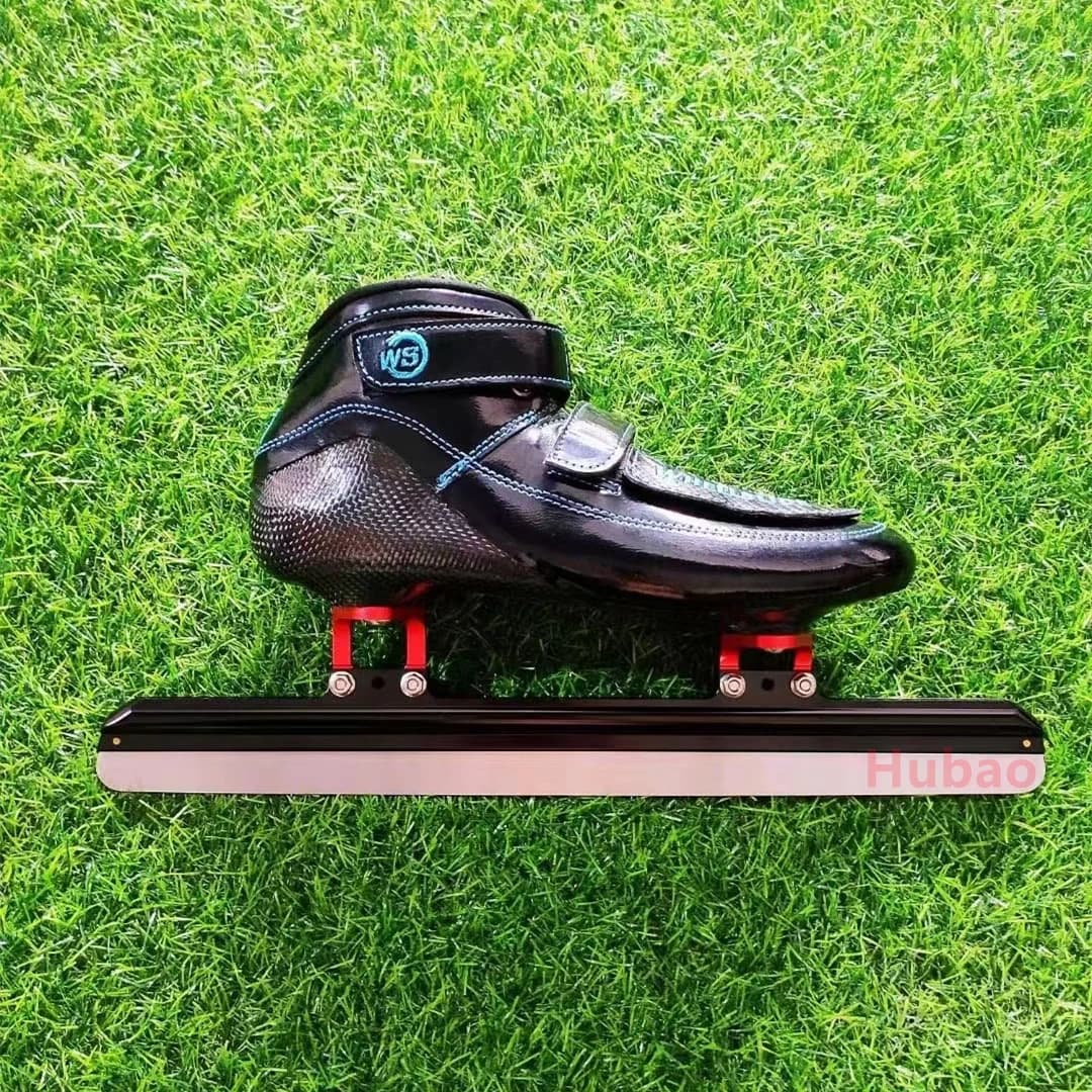 Competizione professionale Pattinaggio di velocità su pista corta Pattini da ghiaccio in fibra di carbonio Pattinaggio di figura casual Taglia 30-47 Lama da ghiaccio per sport sul ghiaccio