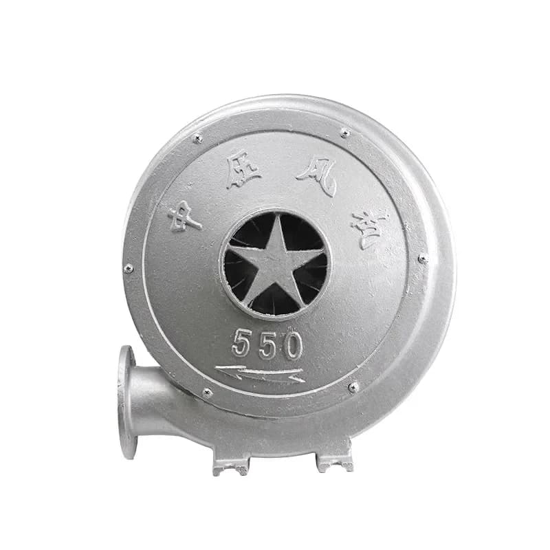 Elettrodomestico Guscio in alluminio Ventilatore centrifugo a media pressione Ventilatore ad alta potenza a basso rumore Stufa da cucina Asciugacapelli speciale