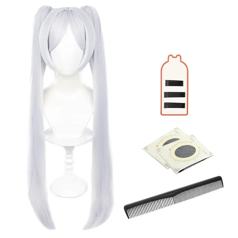 Beyond Journey's End Anime Frieren Parrucca Cosplay Rose Net Fibra Sintetica Misura Regolabile Halloween;3'c,5.y;8'v,