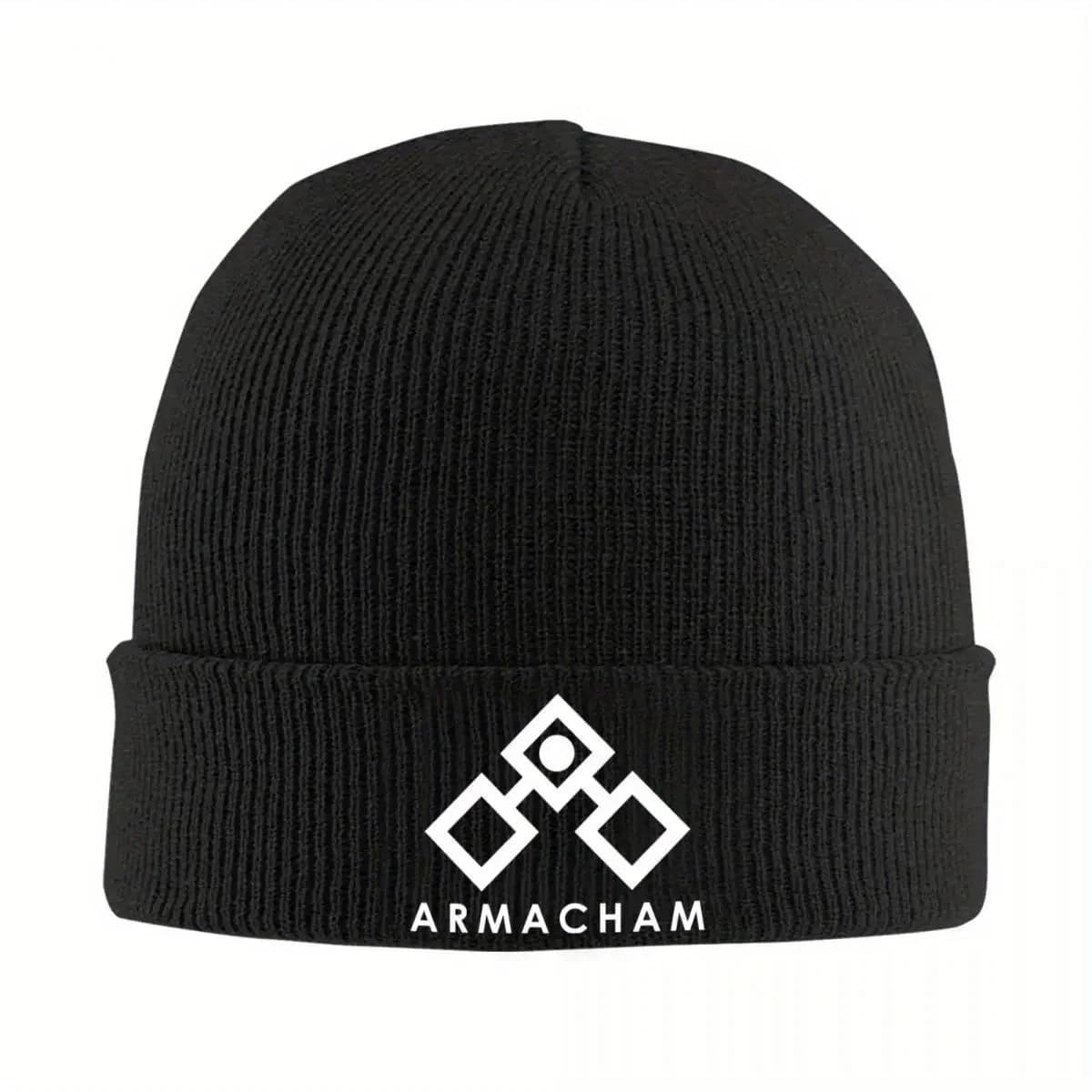 2026 Armacham Knitted Caps Women's Men's Beanies Winter Hats Acrylic Fear Fps Video Games Warm Cap