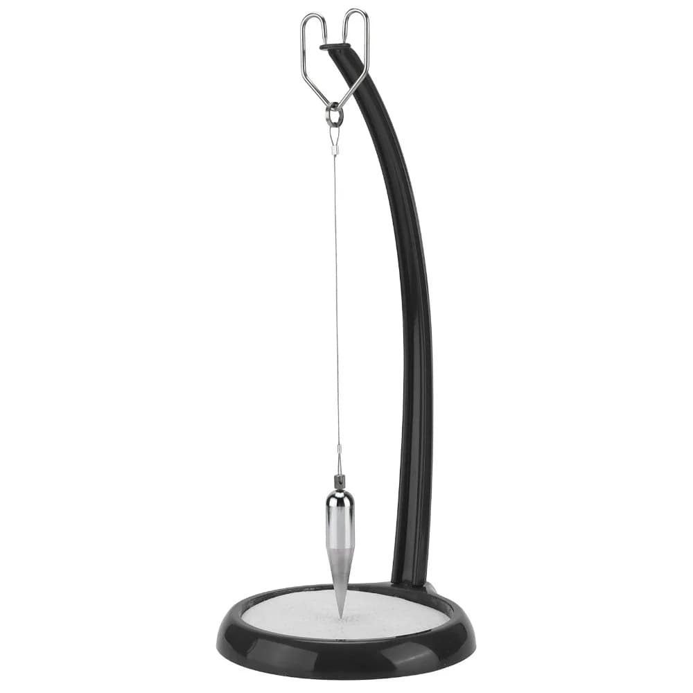 Lightweight Sand Pendulum Board Overall Height 39 cm Unique Design Gravity Sand Art Silver-Black Appearance