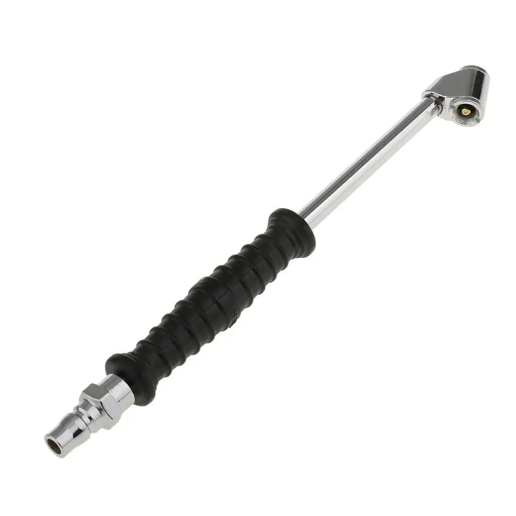 Accessori portatili per auto con mandrino per gonfiaggio pneumatici in metallo per gonfiaggio e riparazione di pneumatici delle ruote