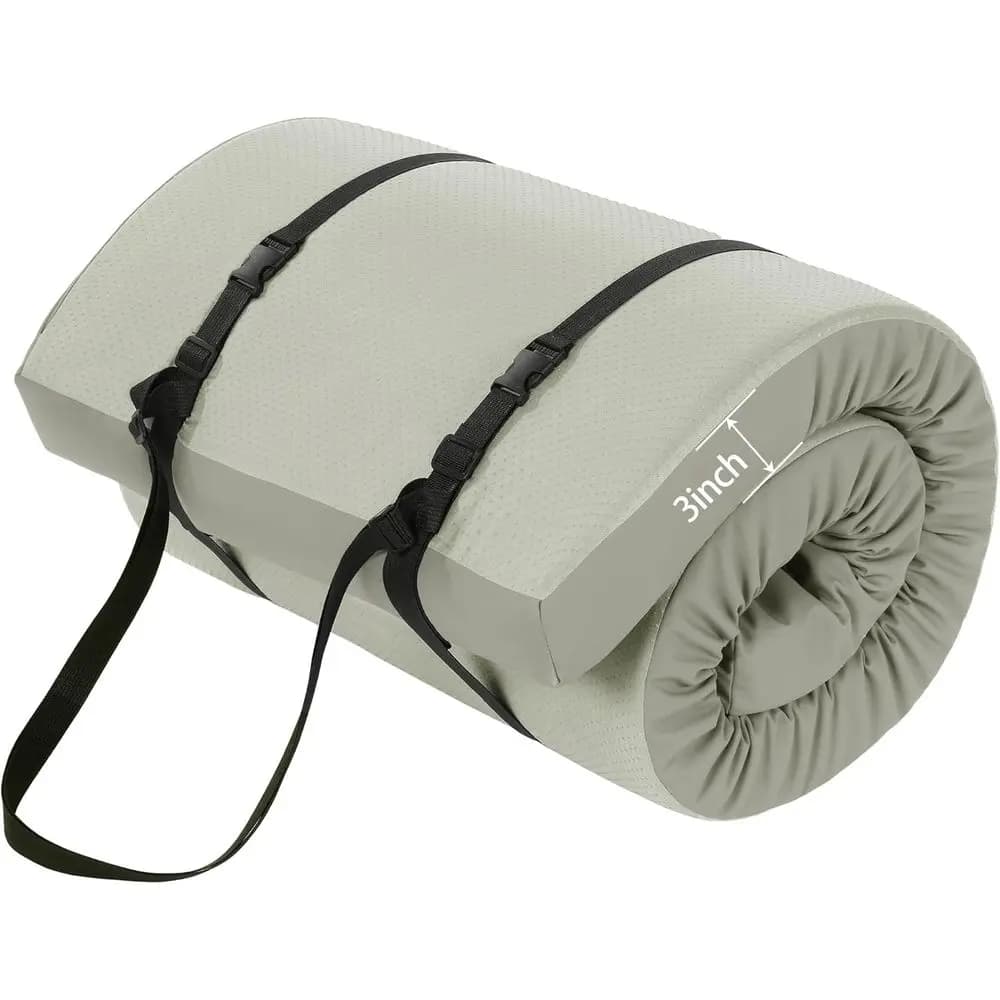 Tappetino Yoga Spesso 3 Pollici - Tappetino Premium Extra Spesso con Maniglie per Uomini e Donne, Ideale per Yoga, Pilates e Stretching