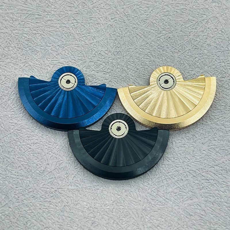 Modello ondulato NH35 Martello automatico Rotore Fit NH34 NH35 NH36 NH70 4R35 4R36 7S 6R Movimento meccanico Pendolo Peso Refit Parti