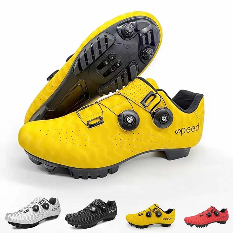 Scarpe da ciclismo traspiranti da uomo Scarpe da ciclismo fuoristrada da montagna MTB Scarpe da ciclismo con pedali SPD da donna per ciclismo fuoristrada competitivo